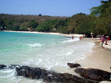 เที่ยว หาดทับทิม ทะเลใกล้กรุงเทพ